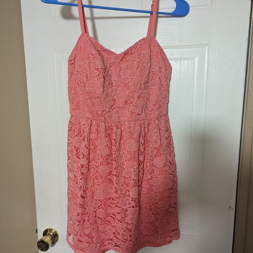 Peach Dress -Love Reign- size S - Picture 4 of 9